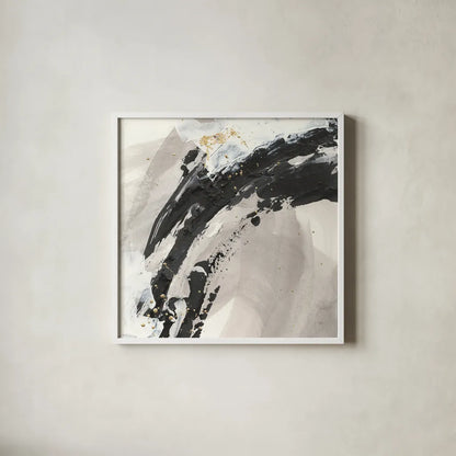 Galaxy I by Chris Paschke. Shown in a crisp white glass frame for a clean and minimalist style. Available as an archival giclee rolled canvas, fine art paper, or poster print. SKU 31735a.