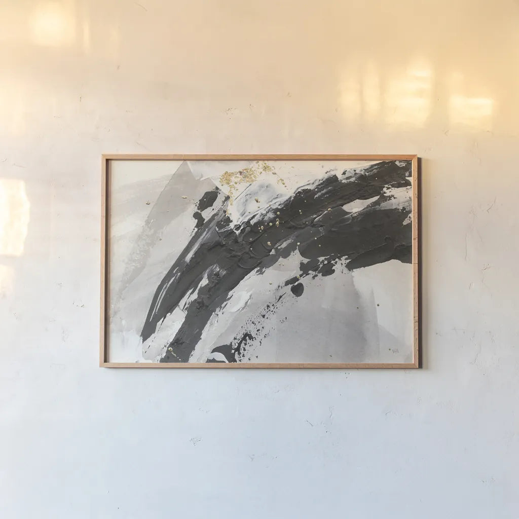 Galaxy I Crop by Chris Paschke. shown as a paper print in a natural frame. Available as a archival giclee rolled canvas, fine art paper, or poster print. SKU 31735i.