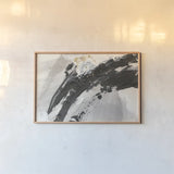 Galaxy I Crop by Chris Paschke. shown as a paper print in a natural frame. Available as a archival giclee rolled canvas, fine art paper, or poster print. SKU 31735i.