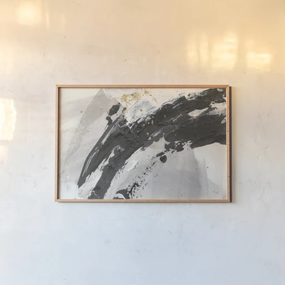 Galaxy I Crop by Chris Paschke. shown as a paper print in a natural frame. Available as a archival giclee rolled canvas, fine art paper, or poster print. SKU 31735i.