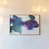 Gemstone by Chris Paschke. shown as a paper print in a natural frame. Available as a archival giclee rolled canvas, fine art paper, or poster print. SKU 65431i.