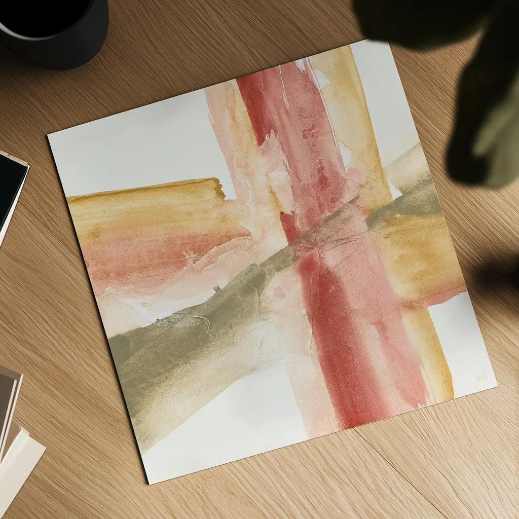 GeoScape II by Chris Paschke. Shown as a detailed flat fine art print, highlighting archival giclee quality. Available as an archival giclee rolled canvas, fine art paper, or poster print. SKU 39567a.