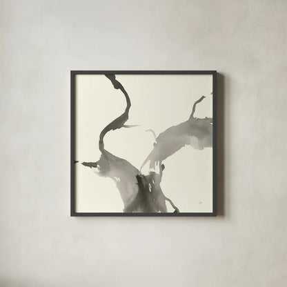 Gesture I by Chris Paschke. Shown in a sleek black glass frame for a contemporary gallery look. Available as an archival giclee rolled canvas, fine art paper, or poster print. SKU 44531a.