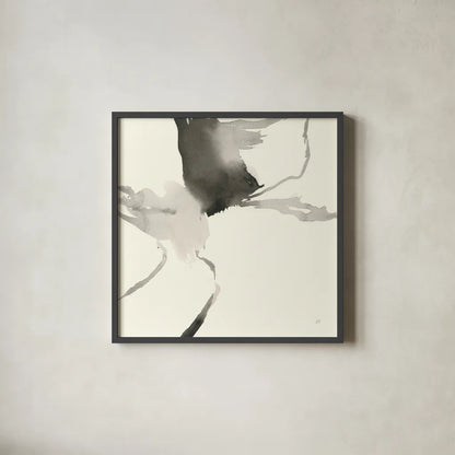 Gesture II by Chris Paschke. Shown in a sleek black glass frame for a contemporary gallery look. Available as an archival giclee rolled canvas, fine art paper, or poster print. SKU 44532a.