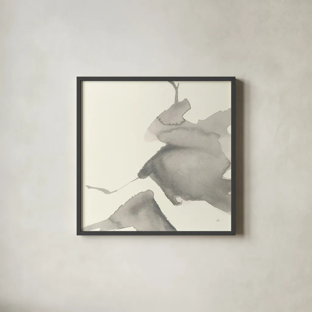 Gesture III by Chris Paschke. Shown in a sleek black glass frame for a contemporary gallery look. Available as an archival giclee rolled canvas, fine art paper, or poster print. SKU 44533a.