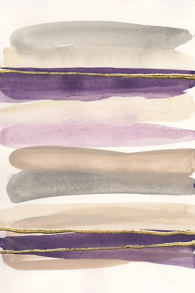 Gilded Amethyst I by Chris Paschke. SKU 26748h. Archival Giclee Fine art print for wall decor.