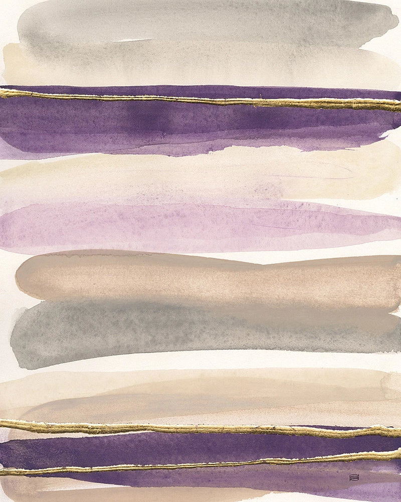 Gilded Amethyst I Crop by Chris Paschke