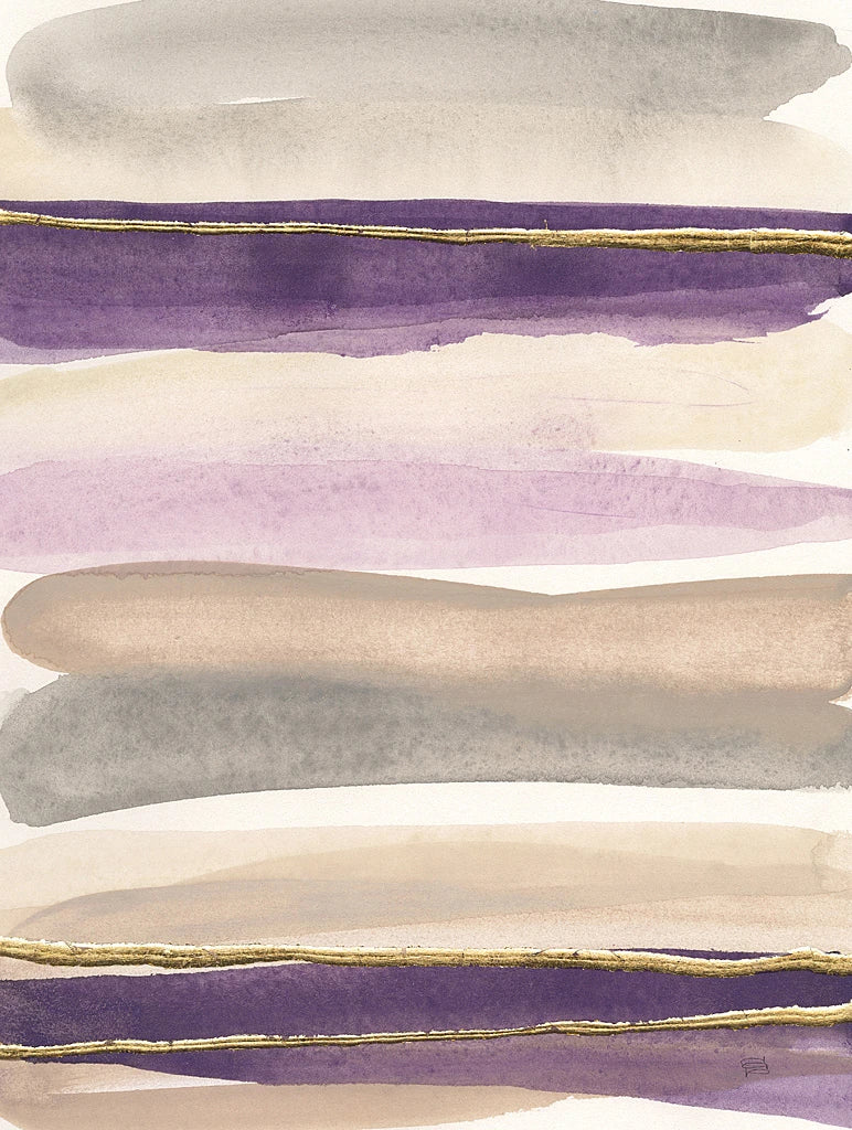 Gilded Amethyst I Crop by Chris Paschke