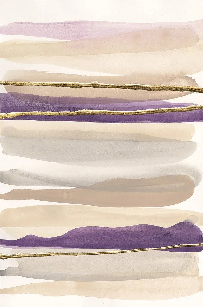 Gilded Amethyst II by Chris Paschke. SKU 26749h. Archival Giclee Fine art print for wall decor.