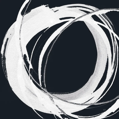 Gilded Enso I BW by Chris Paschke. SKU 54816a. Archival Giclee Fine art print for wall decor.