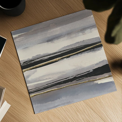 Gilded Grey II by Chris Paschke. Shown as a detailed flat fine art print, highlighting archival giclee quality. Available as an archival giclee rolled canvas, fine art paper, or poster print. SKU 25556a.