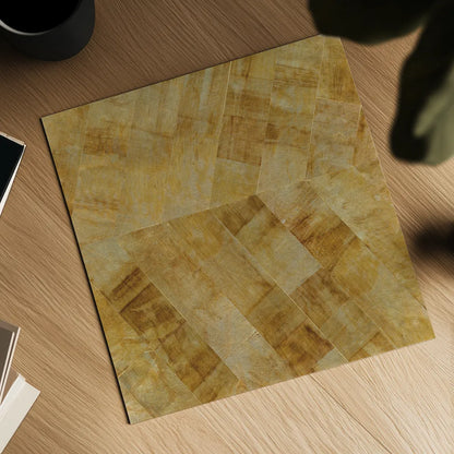 Gilded Herringbone II by Chris Paschke. Shown as a detailed flat fine art print, highlighting archival giclee quality. Available as an archival giclee rolled canvas, fine art paper, or poster print. SKU 48049a.