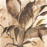 Gilded Leaf Collage I by Chris Paschke. SKU 96187a. Archival Giclee Fine art print for wall decor.