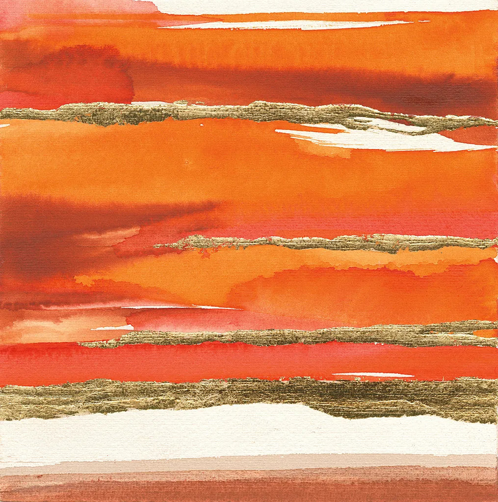 Gilded Mandarin II by Chris Paschke. SKU 26334a. Archival Giclee Fine art print for wall decor.