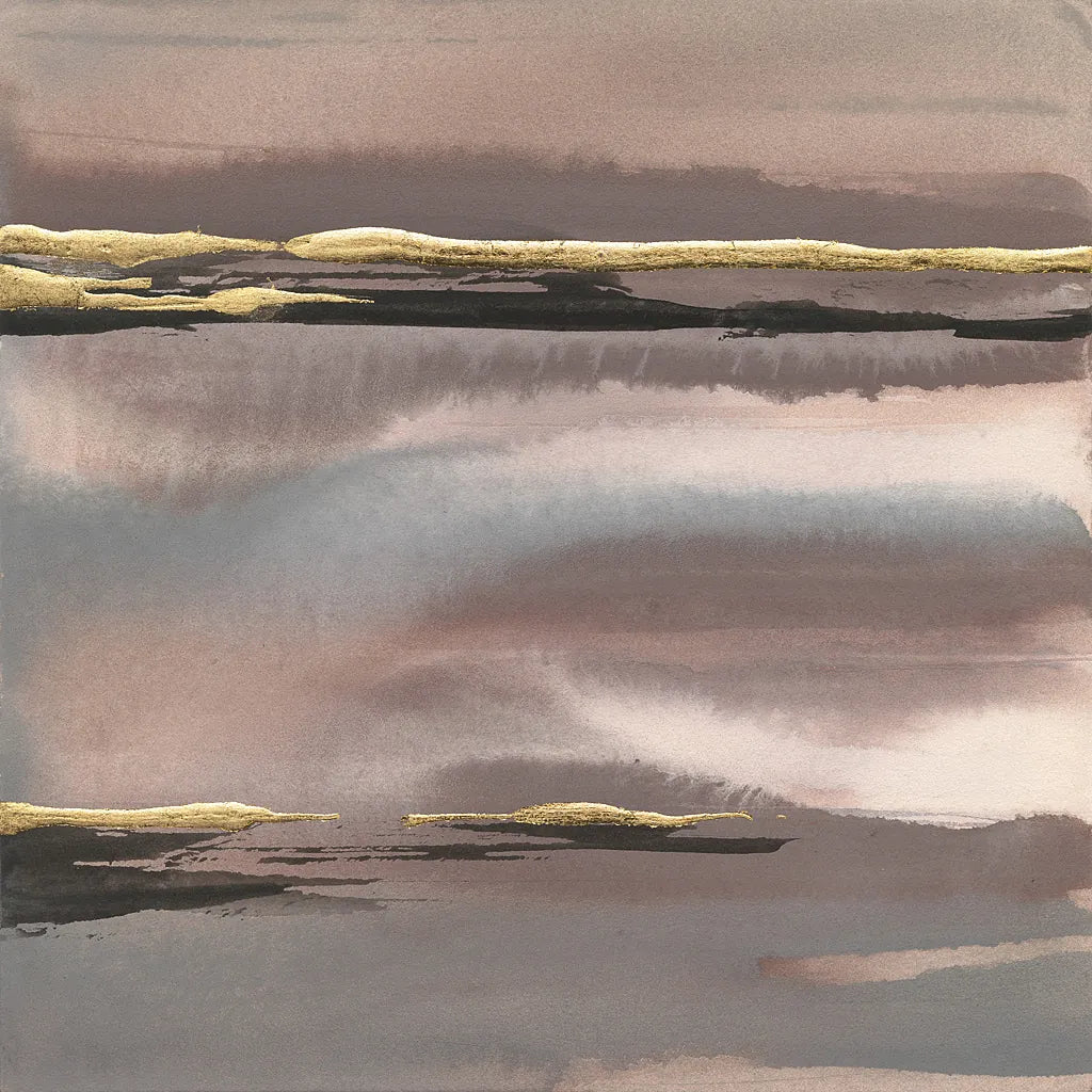 Gilded Morning Fog I by Chris Paschke. SKU 26744a. Archival Giclee Fine art print for wall decor.