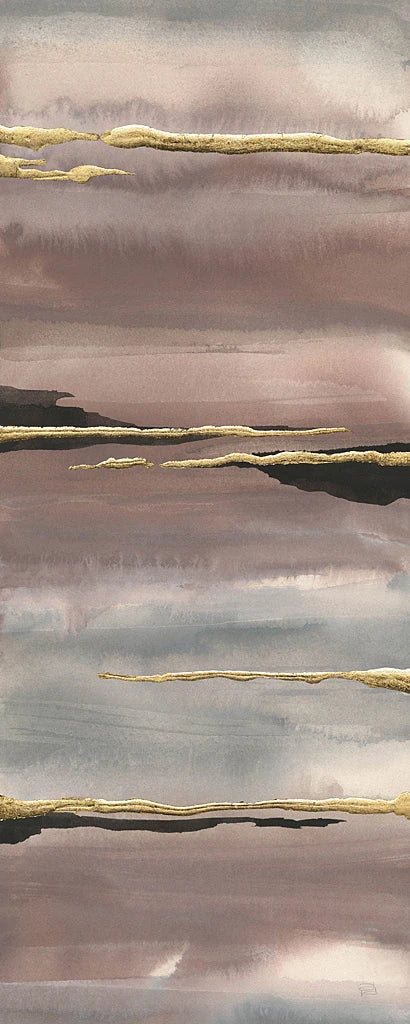 Gilded Morning Fog III Gold by Chris Paschke