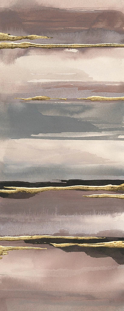 Gilded Morning Fog IV Gold by Chris Paschke