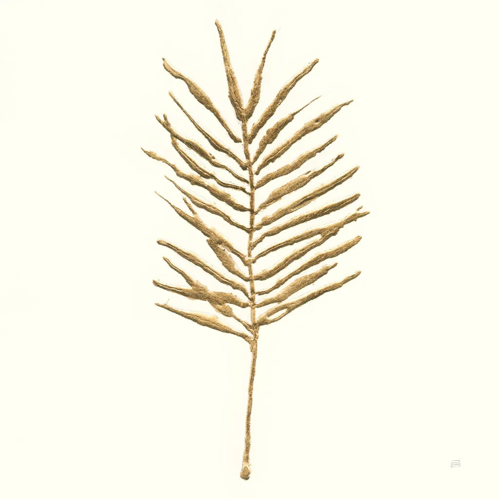 Gilded Palm VI by Chris Paschke. SKU 57204a. Archival Giclee Fine art print for wall decor.