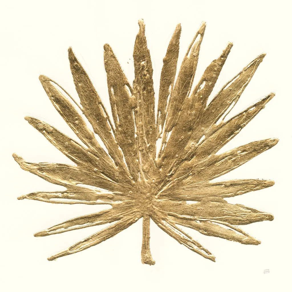 Gilded Palm VIII by Chris Paschke. SKU 57206a. Archival Giclee Fine art print for wall decor.