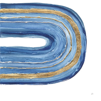 Gilded Rainbow II by Chris Paschke. SKU 68186a. Archival Giclee Fine art print for wall decor.