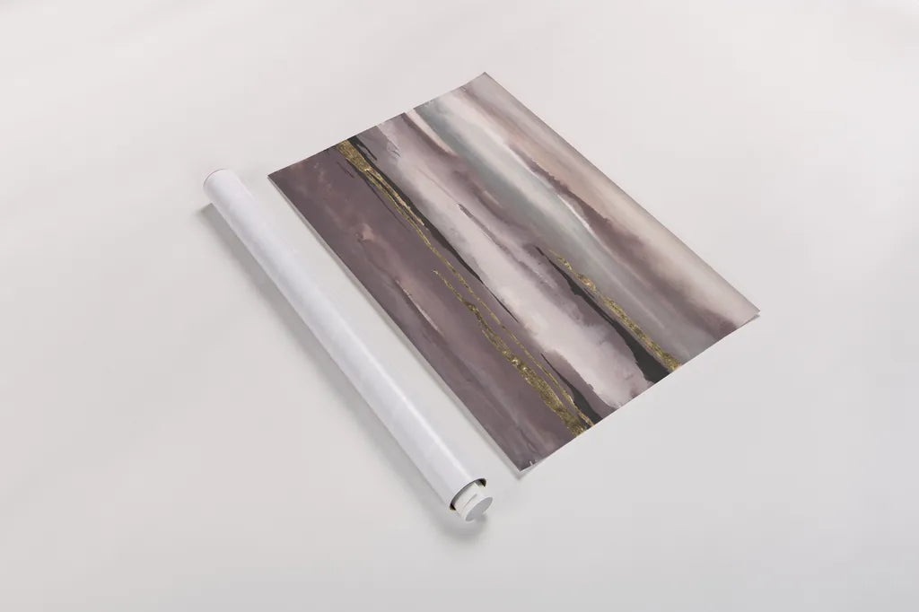 Gilded Storm I by Chris Paschke. shown as a rolled paper print. Available as archival giclee rolled canvas, fine art paper, or poster print. SKU 25731i.