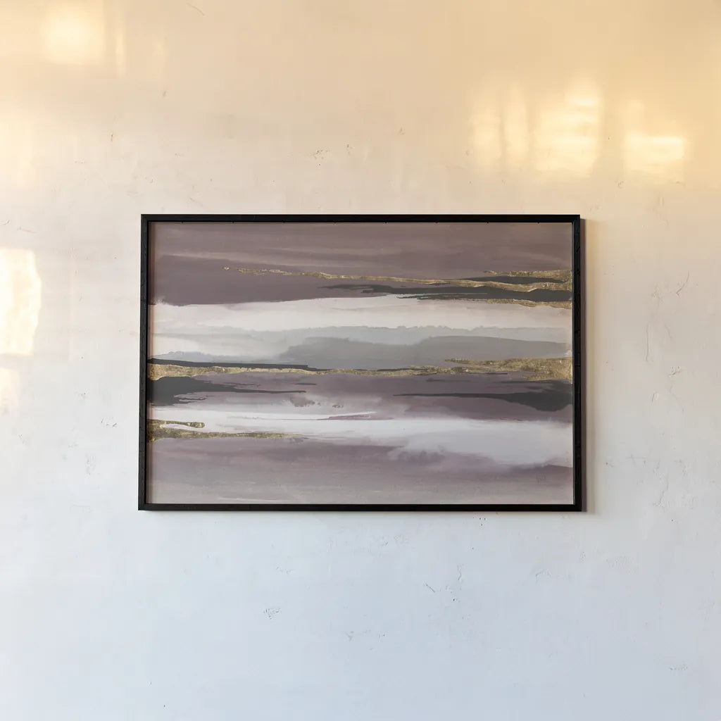 Gilded Storm II by Chris Paschke. shown as a paper print in a black flame. Available as a archival giclee rolled canvas, fine art paper, or poster print. SKU 25732i.