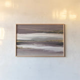 Gilded Storm II by Chris Paschke. shown as a paper print in a natural frame. Available as a archival giclee rolled canvas, fine art paper, or poster print. SKU 25732i.
