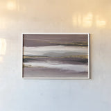 Gilded Storm II by Chris Paschke. shown as a paper print in a white frame. Available as a archival giclee rolled canvas, fine art paper, or poster print. SKU 25732i.