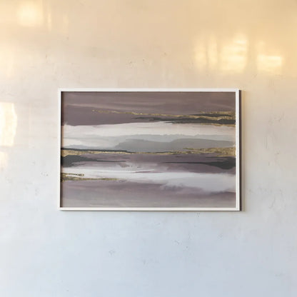 Gilded Storm II by Chris Paschke. shown as a paper print in a white frame. Available as a archival giclee rolled canvas, fine art paper, or poster print. SKU 25732i.