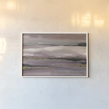 Gilded Storm III by Chris Paschke. shown as a paper print in a white frame. Available as a archival giclee rolled canvas, fine art paper, or poster print. SKU 25733i.