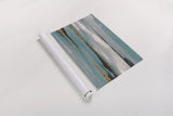 Gilded Storm III Teal Grey by Chris Paschke. shown as a rolled paper print. Available as archival giclee rolled canvas, fine art paper, or poster print. SKU 27535i.