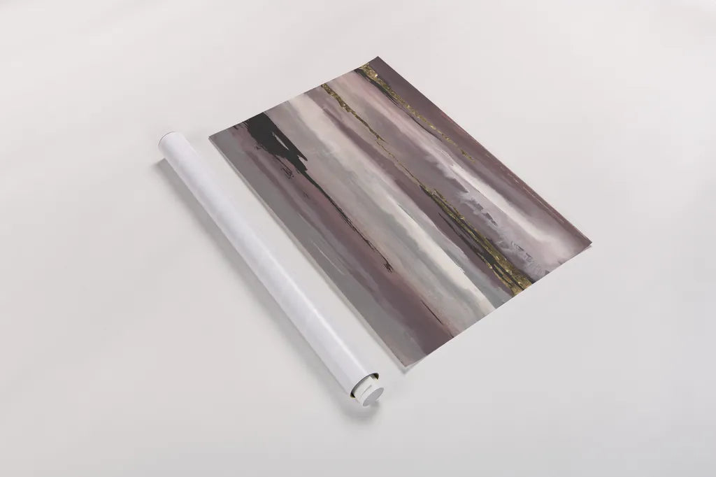 Gilded Storm IV by Chris Paschke. shown as a rolled paper print. Available as archival giclee rolled canvas, fine art paper, or poster print. SKU 25734i.