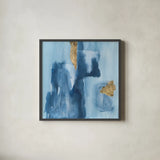Glacier VI by Chris Paschke. Shown in a sleek black glass frame for a contemporary gallery look. Available as an archival giclee rolled canvas, fine art paper, or poster print. SKU 68195a.