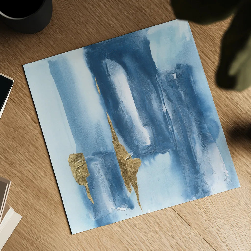 Glacier VII by Chris Paschke. Shown as a detailed flat fine art print, highlighting archival giclee quality. Available as an archival giclee rolled canvas, fine art paper, or poster print. SKU 68196a.