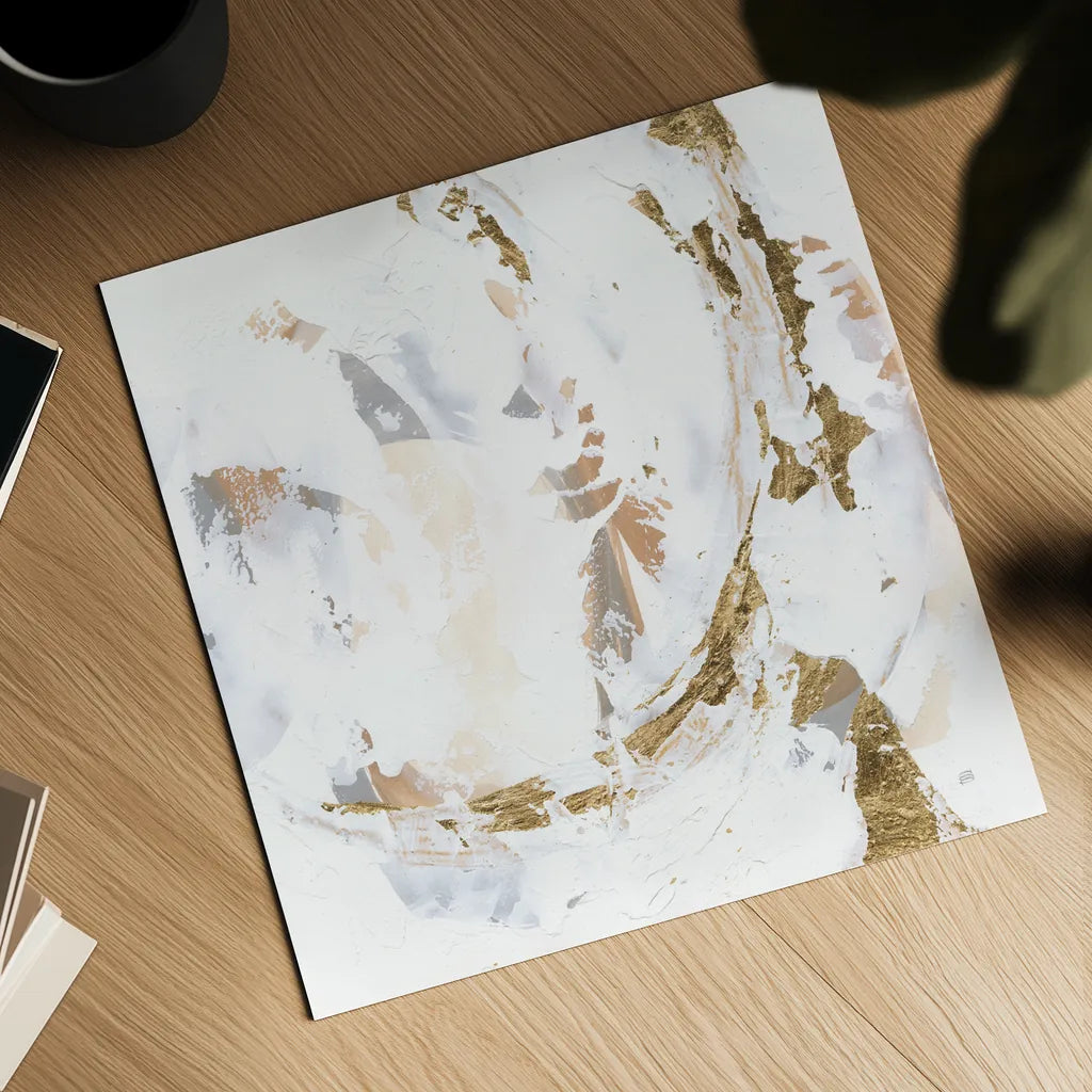 Glimpse of Gold III by Chris Paschke. Shown as a detailed flat fine art print, highlighting archival giclee quality. Available as an archival giclee rolled canvas, fine art paper, or poster print. SKU 94387a.