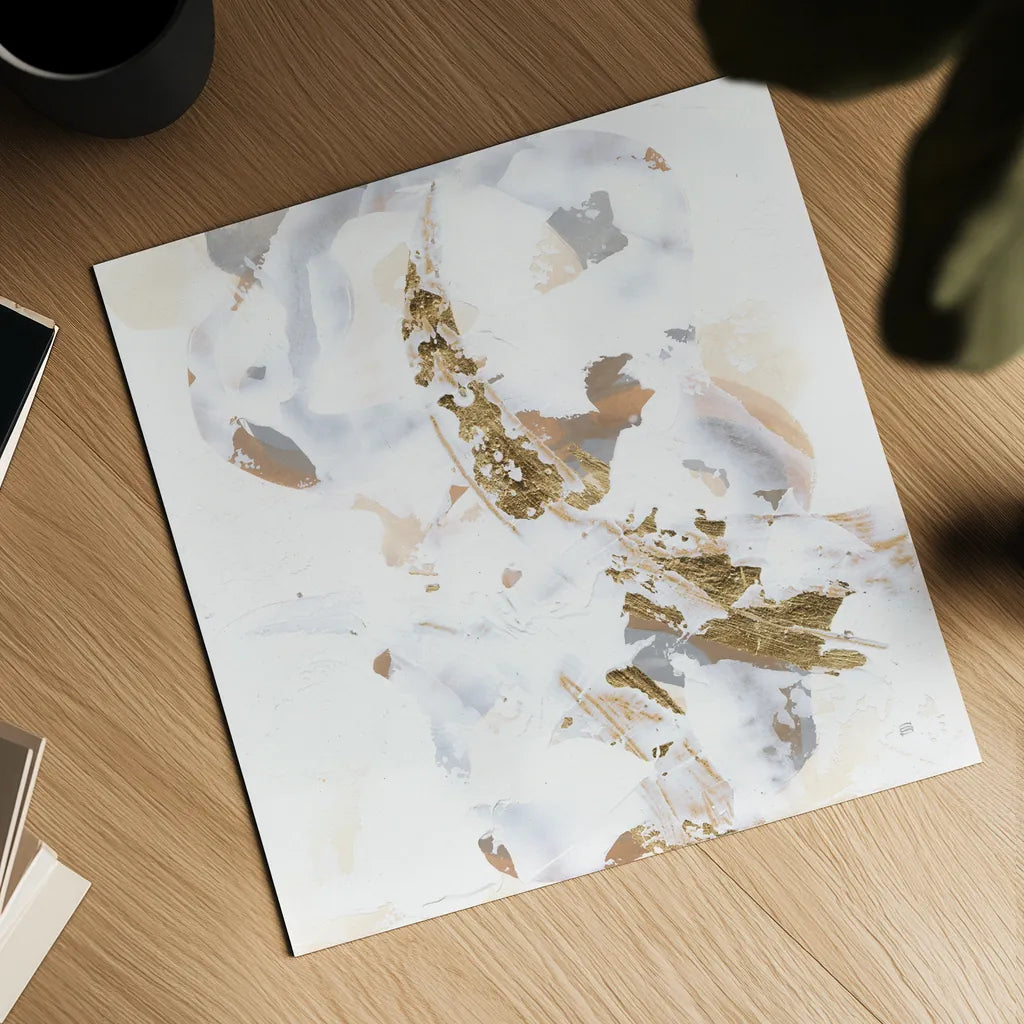 Glimpse of Gold IV by Chris Paschke. Shown as a detailed flat fine art print, highlighting archival giclee quality. Available as an archival giclee rolled canvas, fine art paper, or poster print. SKU 94388a.