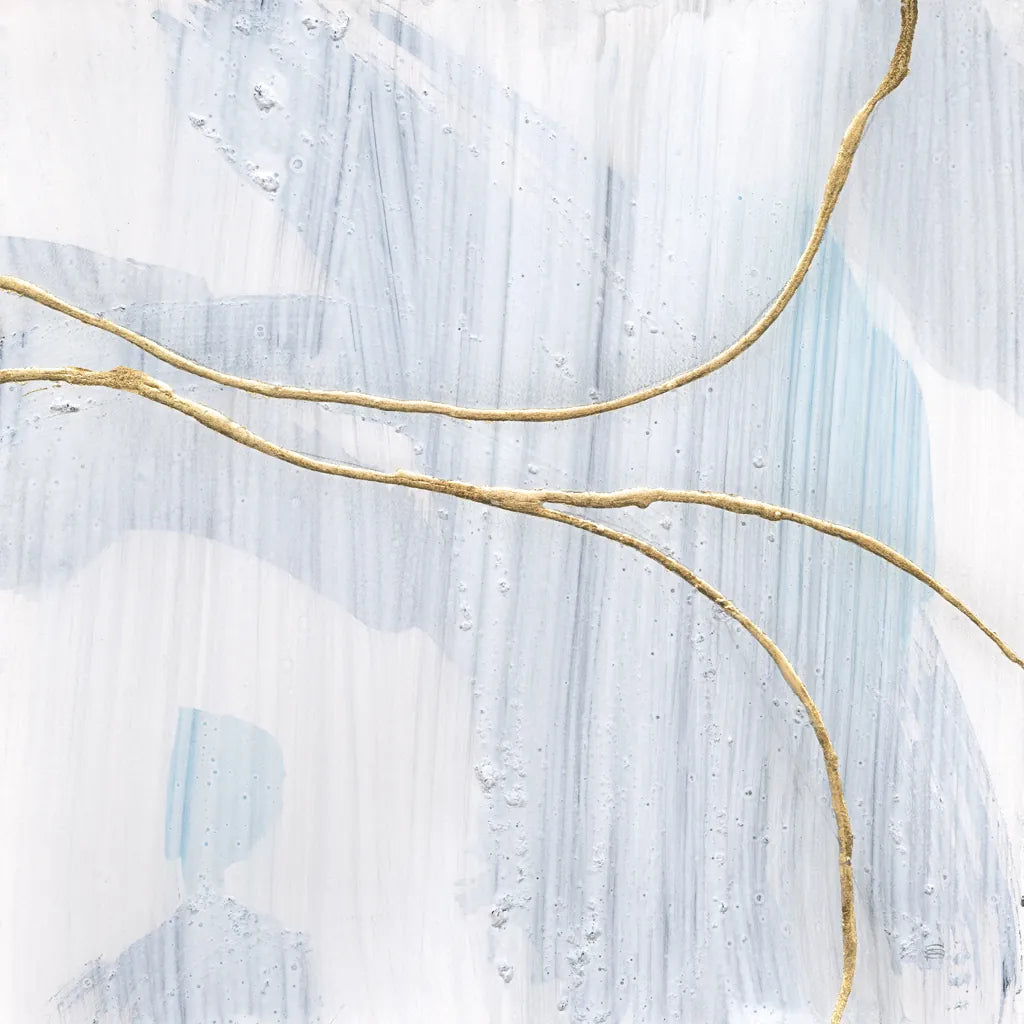 Gold Branches III by Chris Paschke. SKU 99528a. Archival Giclee Fine art print for wall decor.