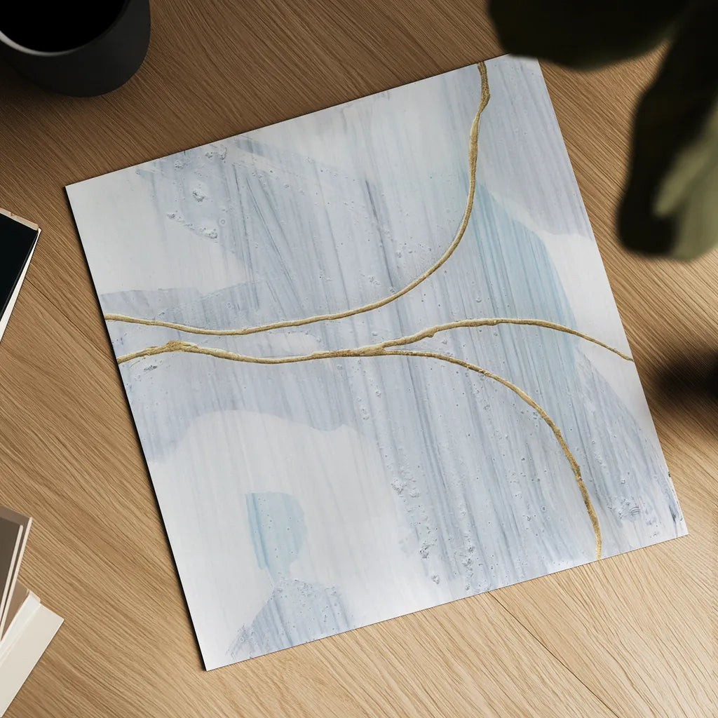 Gold Branches III by Chris Paschke. Shown as a detailed flat fine art print, highlighting archival giclee quality. Available as an archival giclee rolled canvas, fine art paper, or poster print. SKU 99528a.