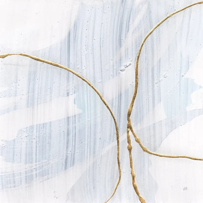 Gold Branches IV by Chris Paschke. SKU 99529a. Archival Giclee Fine art print for wall decor.