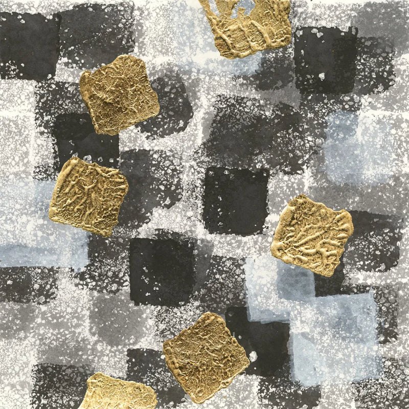 Gold Squares I by Chris Paschke. SKU 34705a. Archival Giclee Fine art print for wall decor.