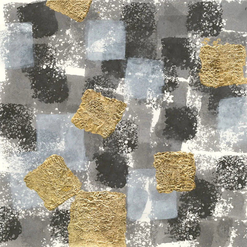Gold Squares II by Chris Paschke. SKU 34706a. Archival Giclee Fine art print for wall decor.