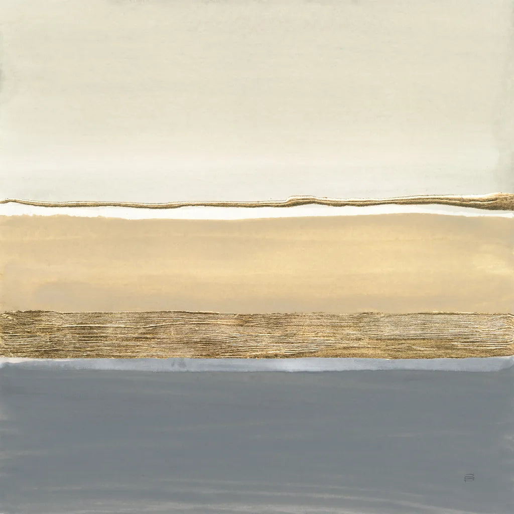 Gold Strips II by Chris Paschke. SKU 75466a. Archival Giclee Fine art print for wall decor.