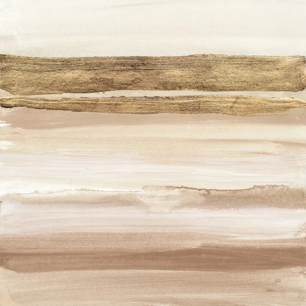 Gold and Brown Sand I Organic by Chris Paschke. SKU 81072a. Archival Giclee Fine art print for wall decor.