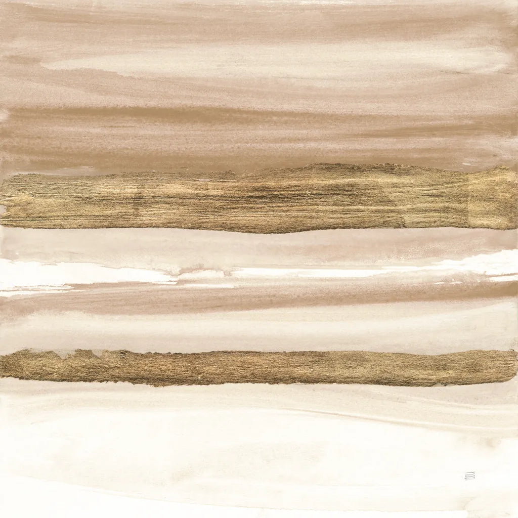 Gold and Brown Sand II Organic by Chris Paschke. SKU 81073a. Archival Giclee Fine art print for wall decor.