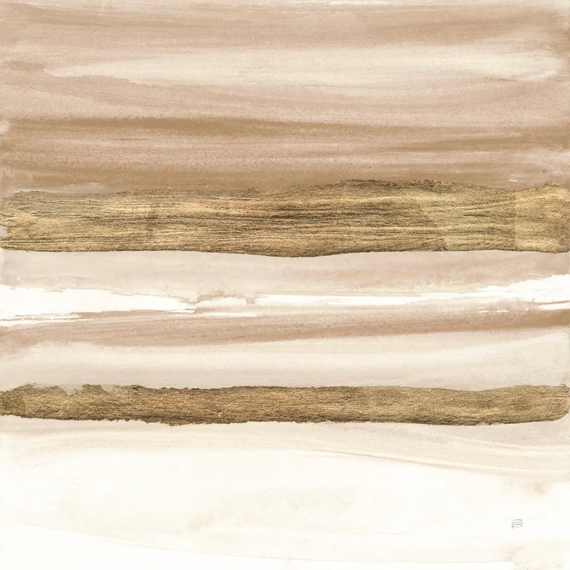 Gold and Brown Sand II Organic by Chris Paschke. SKU 81073a. Archival Giclee Fine art print for wall decor.