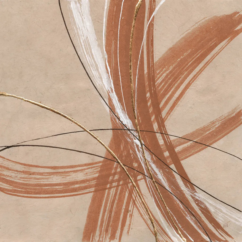 Gold in Opposition II by Chris Paschke. SKU 84569a. Archival Giclee Fine art print for wall decor.