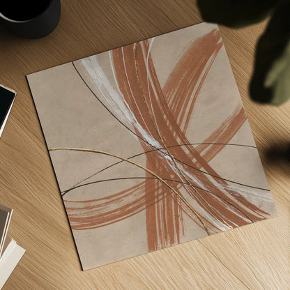 Gold in Opposition II by Chris Paschke. Shown as a detailed flat fine art print, highlighting archival giclee quality. Available as an archival giclee rolled canvas, fine art paper, or poster print. SKU 84569a.