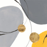 Golden Orbs IV by Chris Paschke. SKU 88081a. Archival Giclee Fine art print for wall decor.