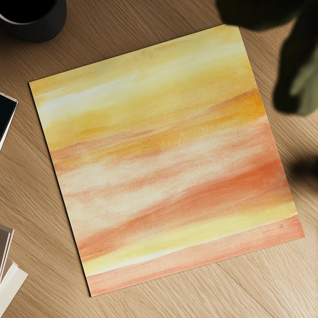 Golden Sands II by Chris Paschke. Shown as a detailed flat fine art print, highlighting archival giclee quality. Available as an archival giclee rolled canvas, fine art paper, or poster print. SKU 65475a.