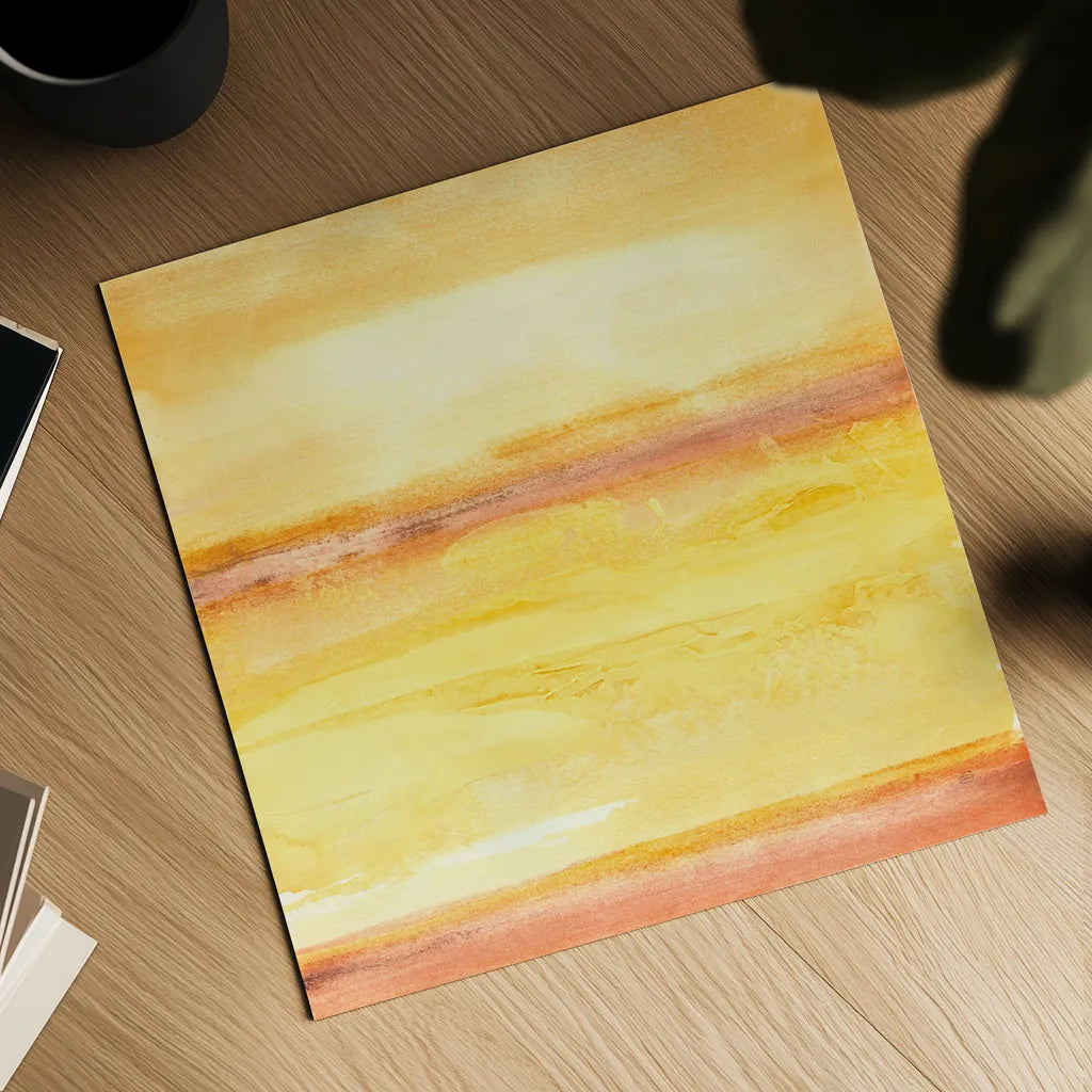 Golden Sands III by Chris Paschke. Shown as a detailed flat fine art print, highlighting archival giclee quality. Available as an archival giclee rolled canvas, fine art paper, or poster print. SKU 65476a.